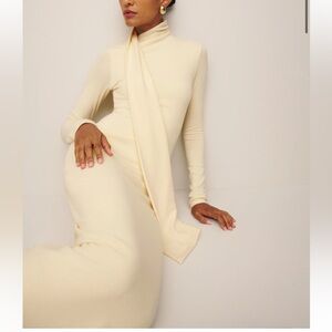 Brand new azure knit dress